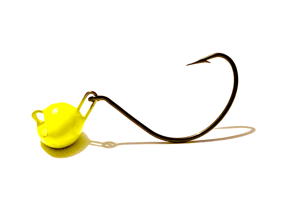 Yellow Chartreuse Flounder Jig