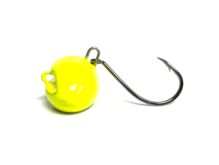 Yellow Chartreuse Octopus Hook Sheepshead Jigs