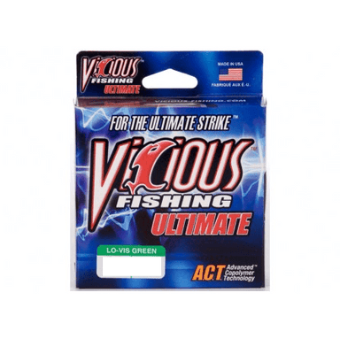Vicious Ultimate Mono Fishing Line- 6 lb 330 Yards - elliottenvisions
