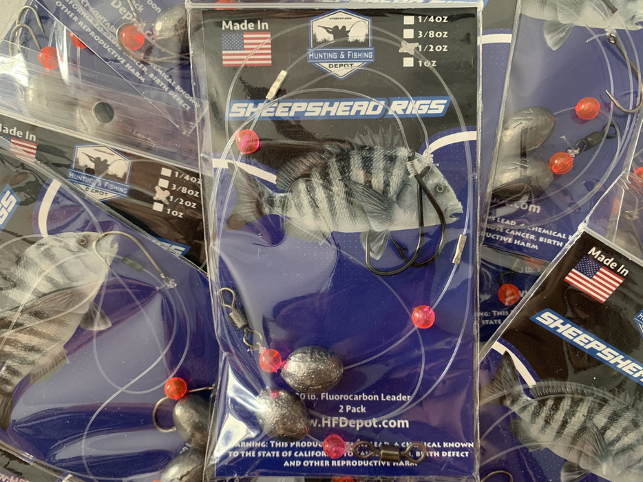 sheepshead rig 2 pk