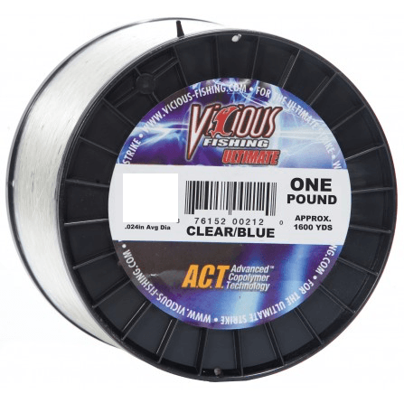 Vicious Ultimate Mono Fishing Line- 14 lb - elliottenvisions