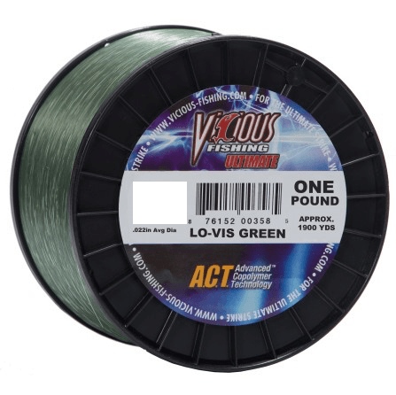 Vicious Ultimate Mono Fishing Line- 12 lb - elliottenvisions