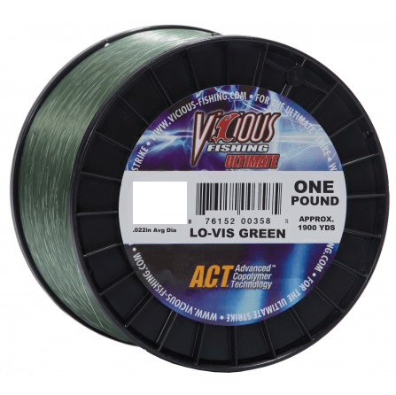 Vicious Ultimate Mono Fishing Line- 17 lb - elliottenvisions