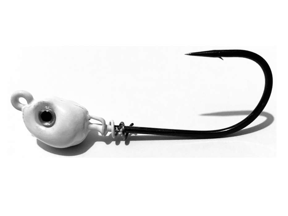 white inshore saltwater jig heads j hook