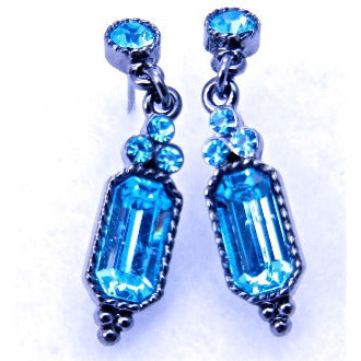 Blue Light Post Earrings - Dazzle Her Now