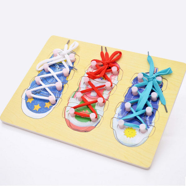 shoelace board