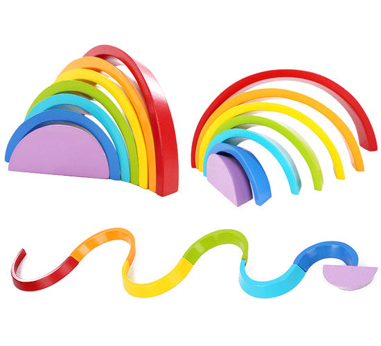 montessori rainbow toy