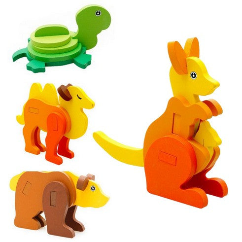 3d Animal Puzzle Montessori Official