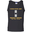 US Army W-1 Warrant Officer 1 W1 WO1 Warrant Officer Ranks Men Front Shirt US Army Rank-TShirt-Army-Veterans Nation