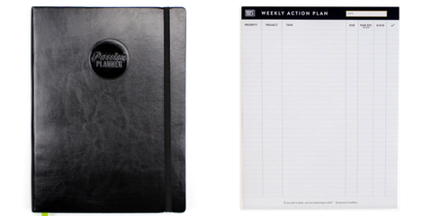 Passion Planner and Best self weekly action pad | The Smile Blog | TheWhiteningStore.com