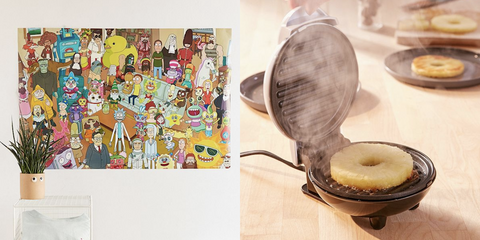 Ricky and Morty Poster and a mini grill | The Smile Blog | TheWhiteningStore.com
