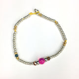 Fucsia bead