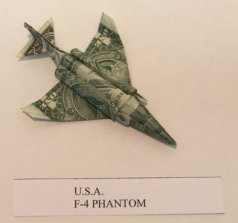 F-4 Phantom Money Origami