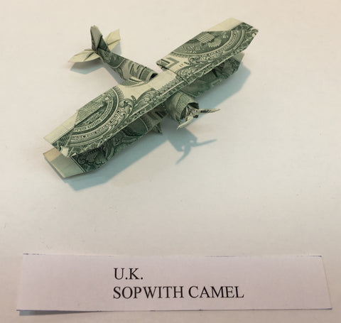 Sopwith Camel Origami