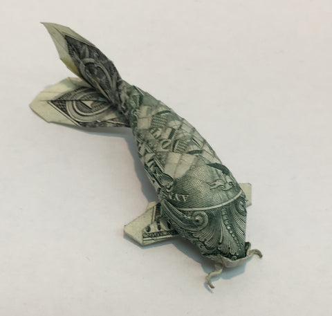 Carp (Koi) oney Origami