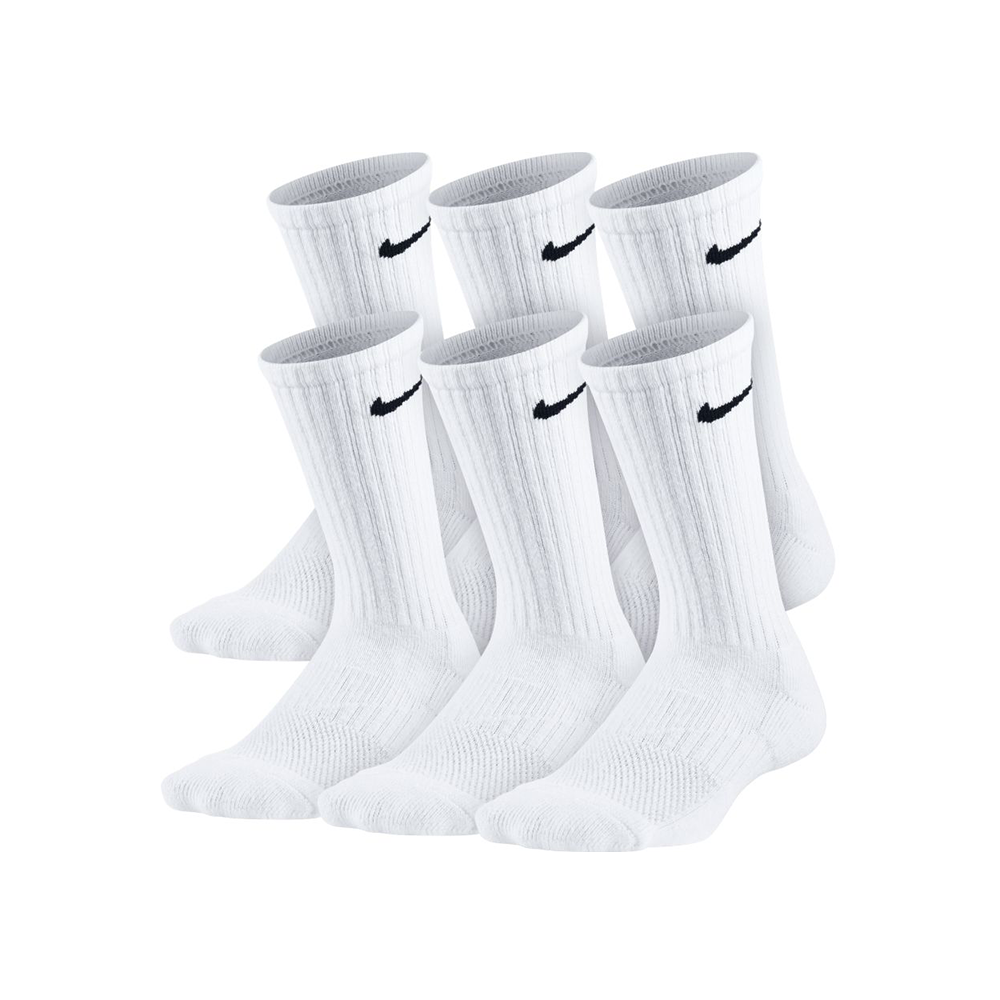 junior white nike socks