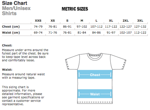 Men's Luke&Lynn Shirt Metric Sizes