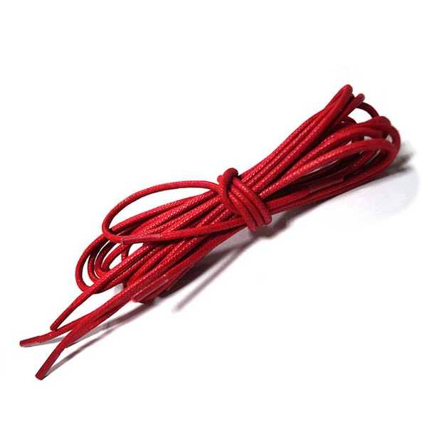 red shoe laces