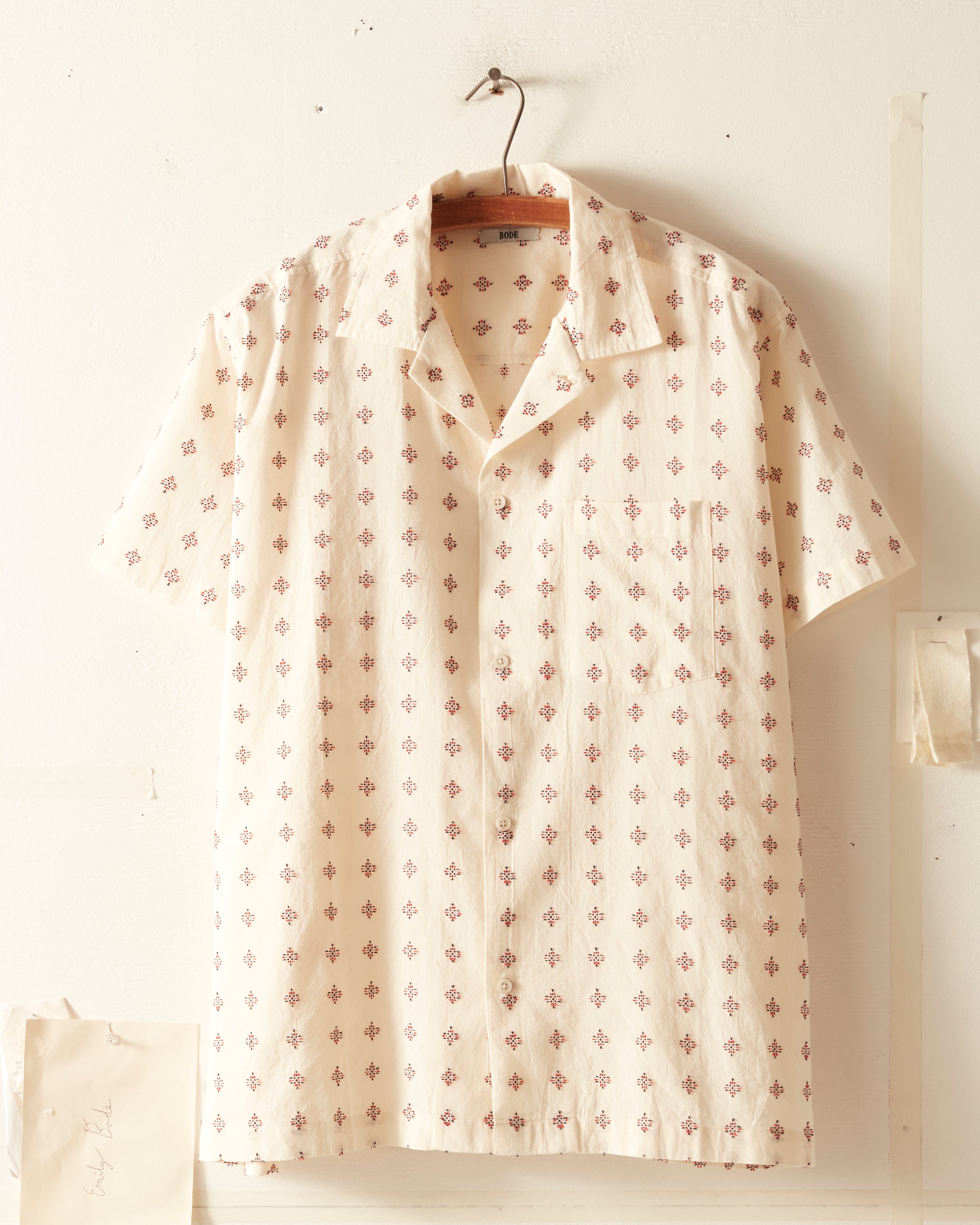 販売オンライン BODE 長袖 MYSTIC WAVES SHORT SLEEVE SHIRT