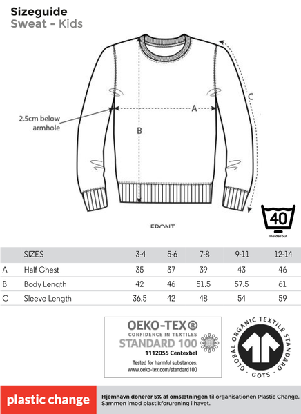 Sweat "Paperboat" - Kids - Hjemhavn Sweatshirt