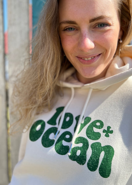 Hoodie "Love + Ocean"