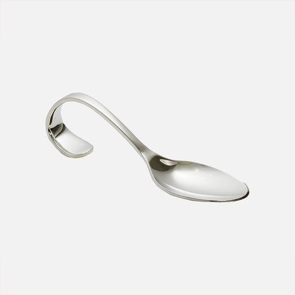 plastic baby spoon with loop handle