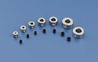 3/32" Plated Brass Dura-Collars Bulk (QTY/PKG: 12 )