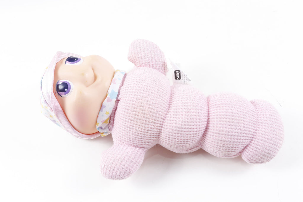 glow worm toy pink