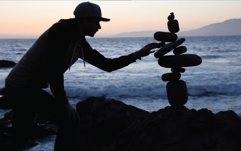 balance through rocks