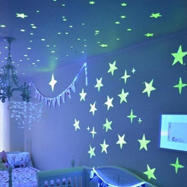 Glow In The Dark Stars And Planets For Ceiling