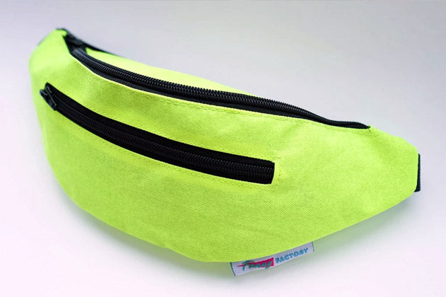 Neon Green Fanny Pack for Halloween and Other Holidays