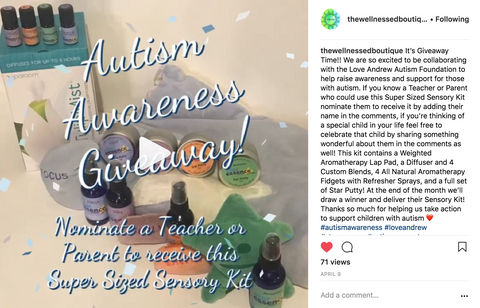 Autism Awareness Giveaway