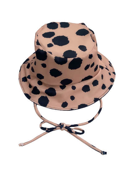 animal print sun hat