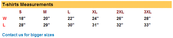 T-Shirt Measurements