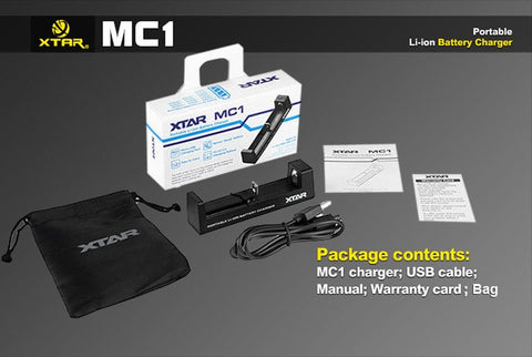 MC1 PORTABLE Li-ion BATTERY CHARGER