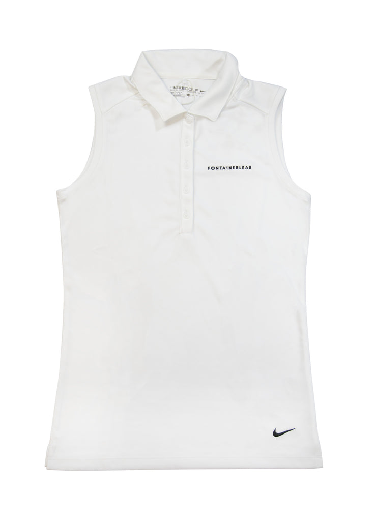 nike women's sleeveless golf polo