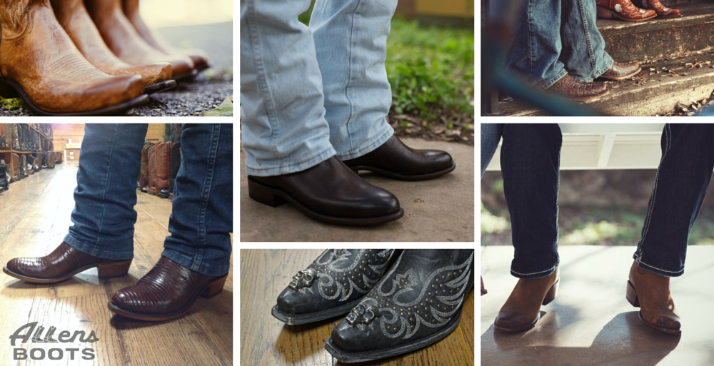 kinds of cowboy boots