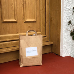 doorstep delivery from The Square Peg