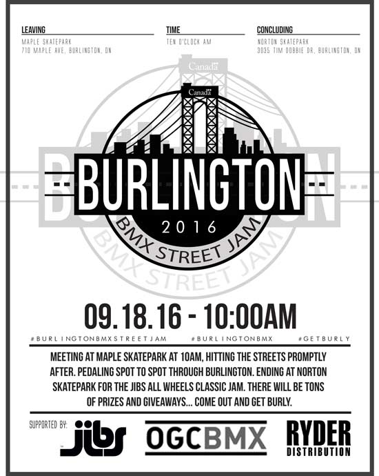 Burlington BMX Street Jam