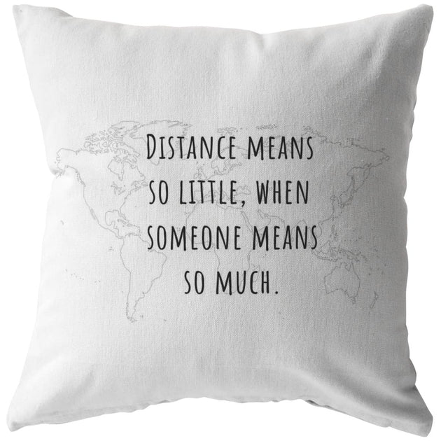 long distance love pillow