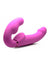 Strap U Inflatable Vibrating Strapless Strap-On- Pink- front