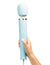 Le Wand Plug-In Vibrating Body Massager with 8 Foot Cord- Blue- In Hand