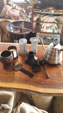 AeroPress setup