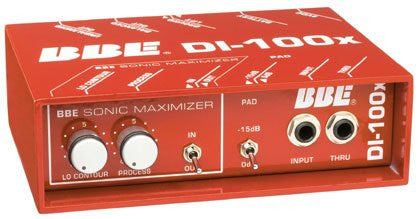BBE DI-100X Active Direct Box with Full Featured Sonic Maximizer