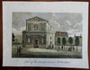 Delft Gate Rotterdam Holland Netherlands 1770-80 engraved architectural view
