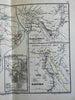 Holy Land Palestine Israel Jerusalem Old City 1858 Krais & Hoffman scarce map