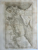 Egypt w/ Crocodilopolis Aphrodite Apollo 1799 Tanner & Low map Wheat & Brun #862