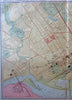 Washington D.C. large city plan c.1913 huge Rand McNally detailed map