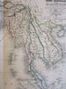 India Siam southeast Asia Vietnam Siam Anam 1837 beautiful Andriveau Goujon map