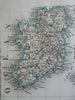 British Isles Ireland United Kingdom England Scotland 1824 Vivien two sheet map